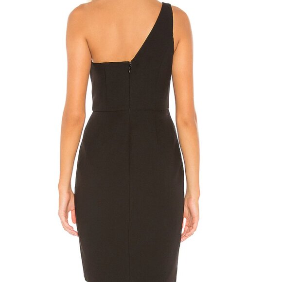 BCBGM Eve One Shoulder Dress - Picture 7 of 7
